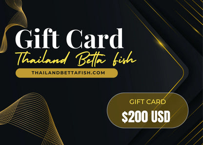Thailand Betta Fish Gift Card